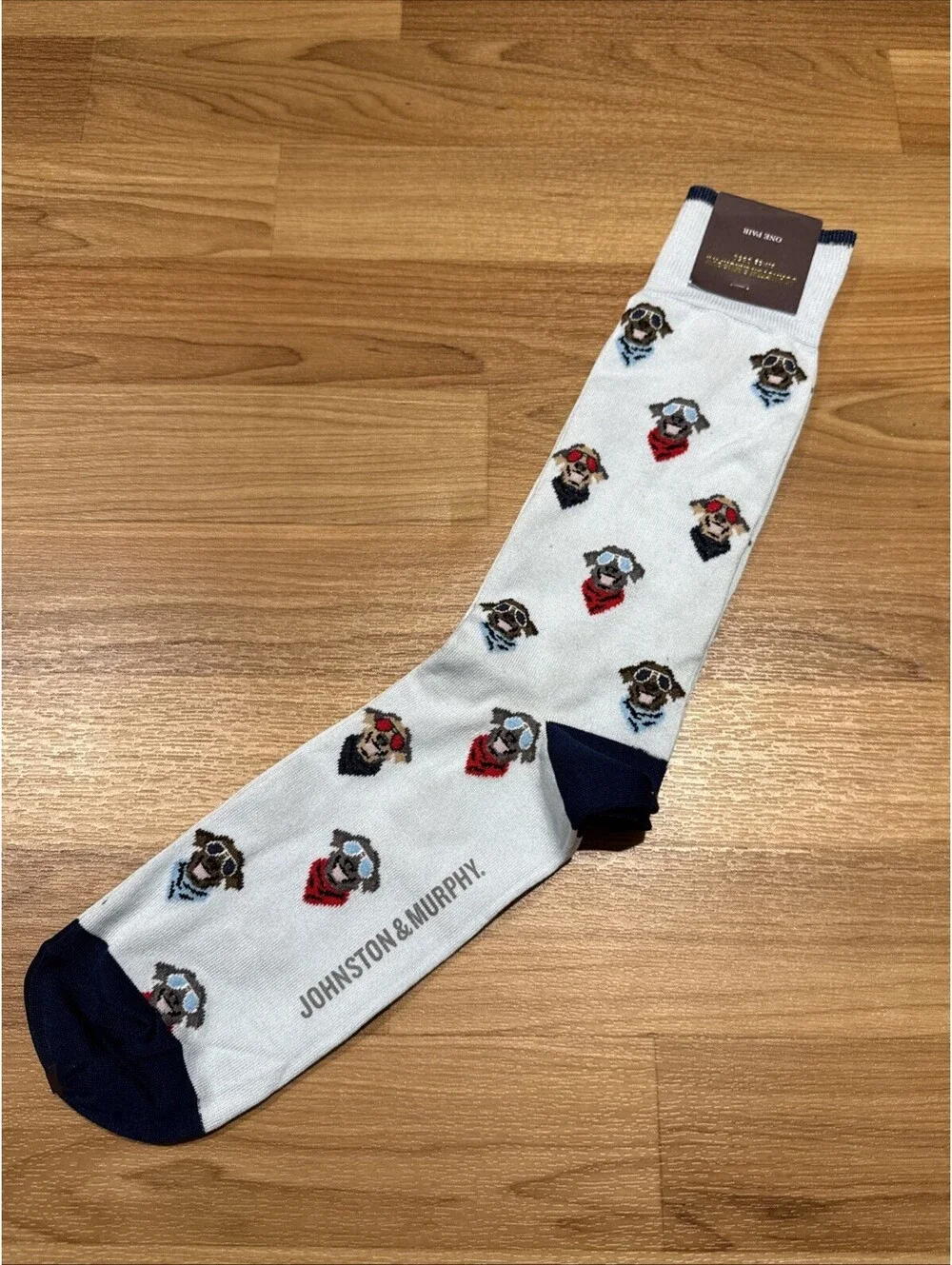 Johnston & Murphy Men's  Dress Socks One Size, Style Number 4429824